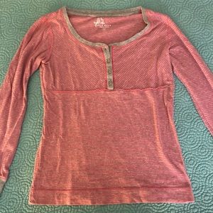 Striped long sleeve shirt